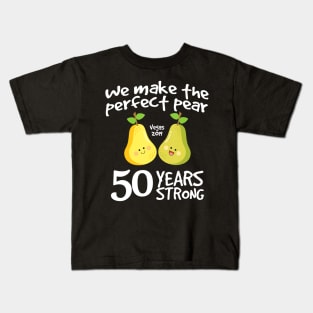 Perfect Pear For Matching Couple 50th Anniversary Gift Idea Kids T-Shirt